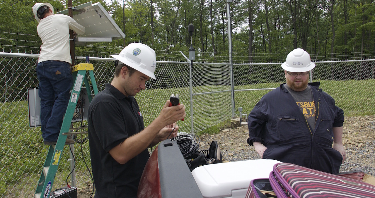 Valarm Noise Sound Sensor Monitoring Seneca Resources Oil Gas Upstream O&G Telemetry Remote Environmental Monitoring Real-Time 3
