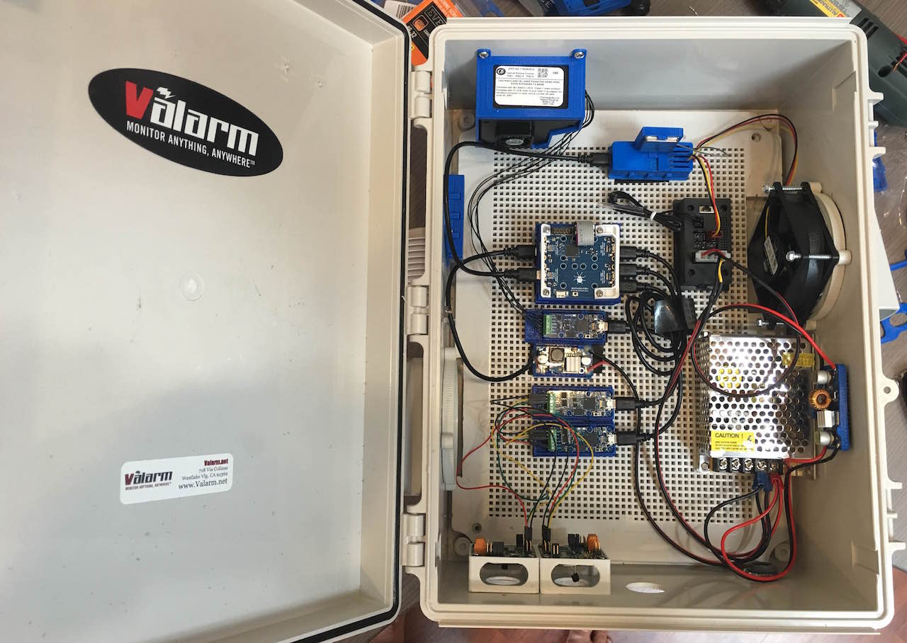 Valarm Industrial IoT Remote Monitoring Sensor Telemetry Air Quality Boxes for California Government